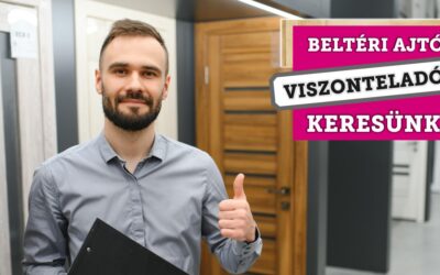 BELTÉRI AJTÓ VISZONTELADÓT KERESÜNK!