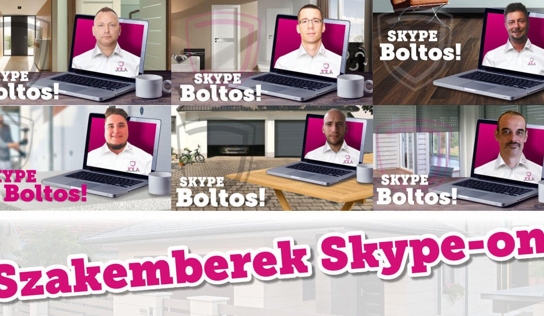 Szakemberek Skype-on