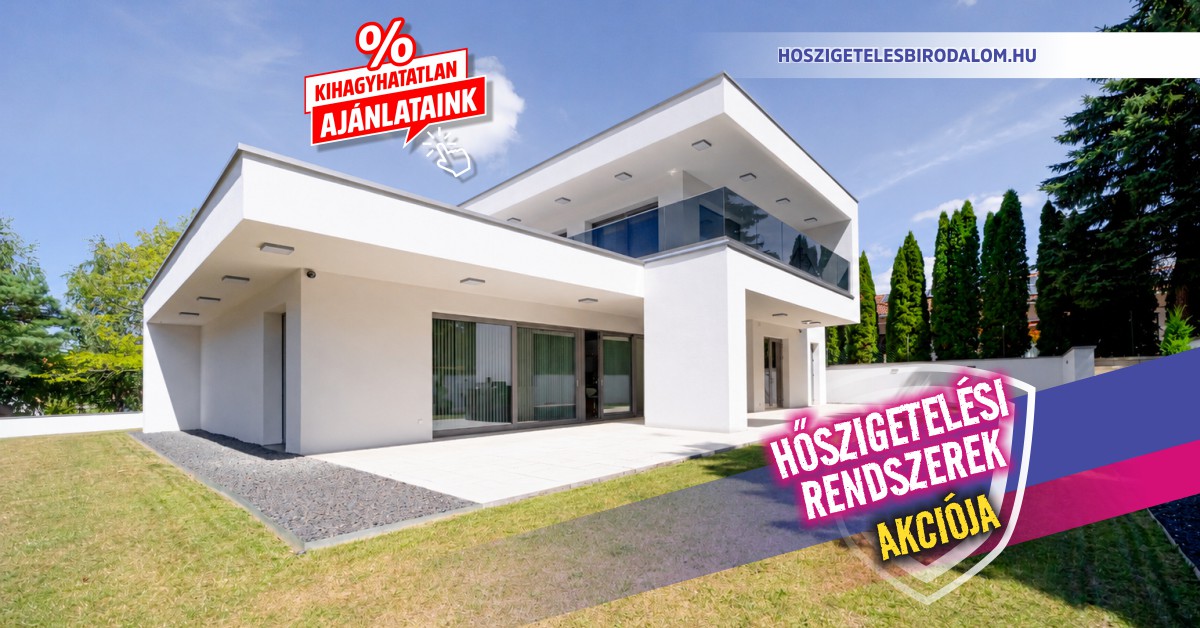 Hőszigetelő rendszerek akciója