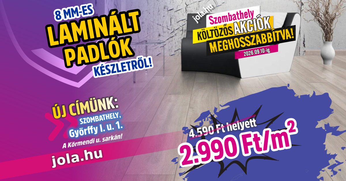Szombathelyiköltözős akciók! Szombathelyiköltözős akciók!