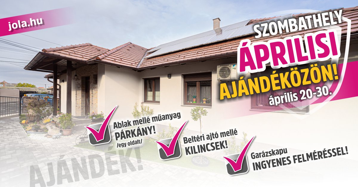 Szombathely áprilisi ajándéközön